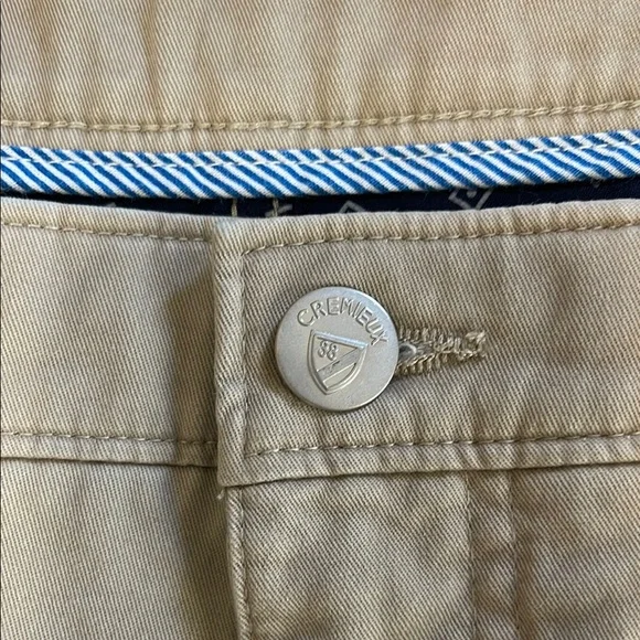 Daniel Cremieux Men’s Khaki Tan Chinos Pants Straight Leg Size 38x32 - Picture 5 of 13